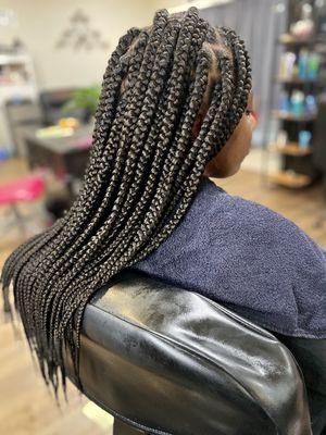 Large Box Braids