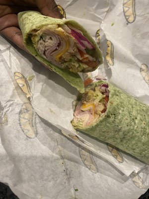 $5 Wicked Wrap  - no pepperoni  Wicked