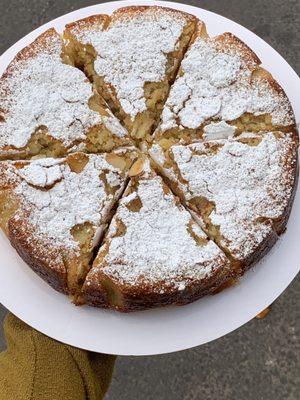 Coconut almond cake. GF