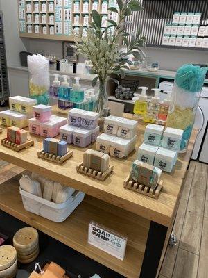 Soap displays