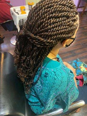 Twist  braid