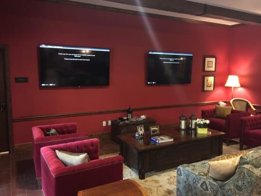 Hotel Granduca Austin Texas Game room TV Installation by Signal Audio Visual