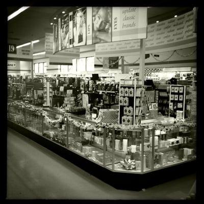 Cosmetics aisle