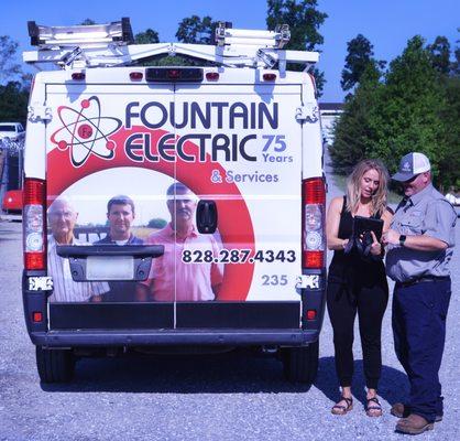 * What can you expect from Fountain Electric & Services?  Quality, commitment, leadership, and community stewardship.