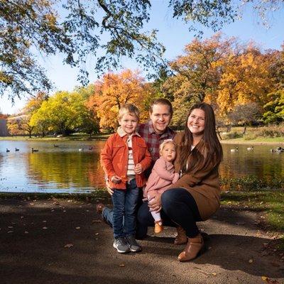 Family portraits in South Orange, NJ.