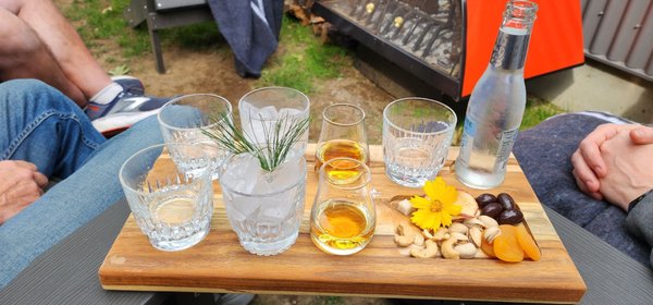 Flok Flight: Vodka, Gin, Bourbon & Whiskey