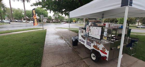 Weekday location. 20th and Nst. Tuesday-Friday 11-2pm. Merced Square Park.