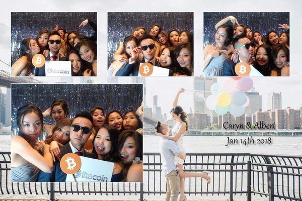 Photobooth on point! Yeezys and Bitcoin!!