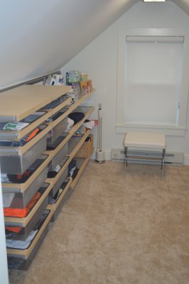 Walk-In closet organization