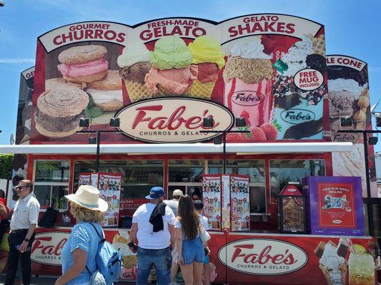 Dessert stand at Alameda County Fair