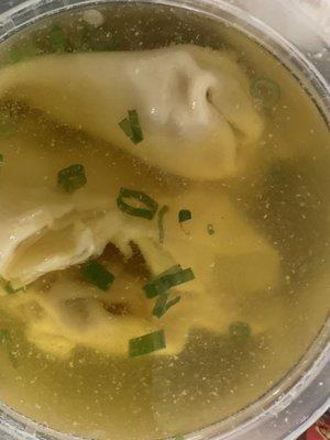 Wonton soup