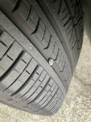 Nail in my tire!