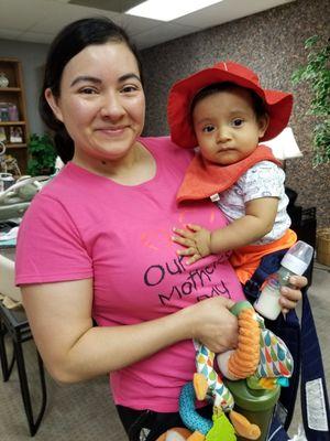 Karla continues to attend one-on-one, in-person classes with her family life coach. We have classes from pregnancy through young adulthood.