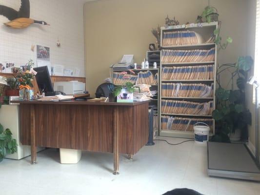 Office area for Heidi