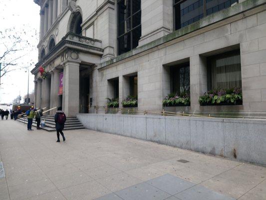 Chicago Cultural Center - Randolph St. Entrance to Renaissance Court