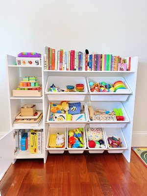 Organized & easy to access toys