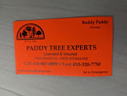 Paddy Tree Experts