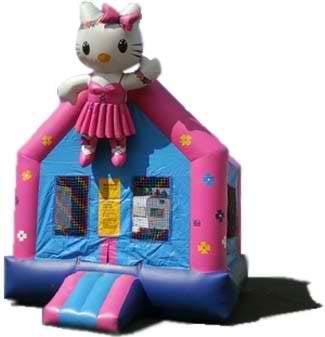 We are the only Moonwalk Company in San Marcos with Hello Kitty.