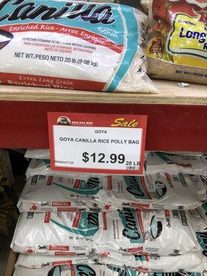 Lots of rice