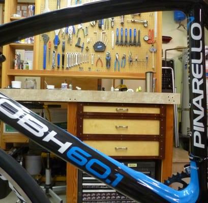 assembling a high end road bike