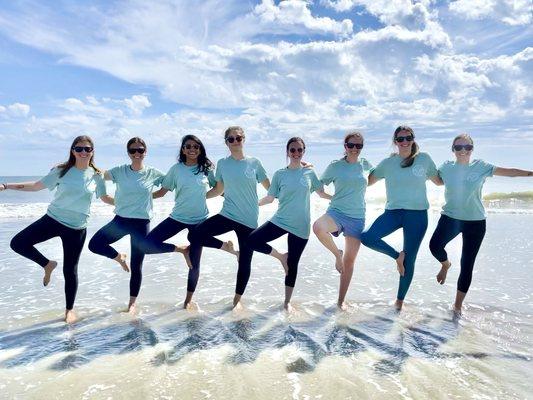 Bachelorette Beach Yoga