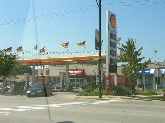 Exterior. Now a Shell, not a Citgo.