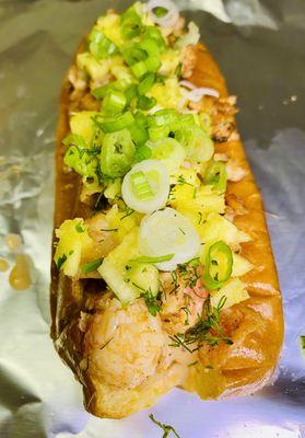 Pineapple-Jerk Lobster Roll