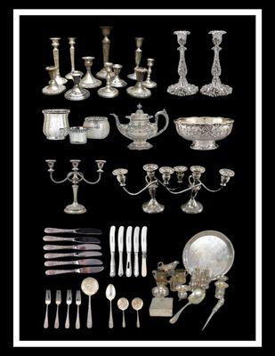 Silver Flatware and Hollowware