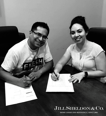 This amazing couple are now the proud owners of a beautiful new home that CLOSED IN 10 DAYS! Congratulations once again!