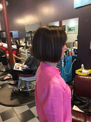 Classic Bob haircut by Courtney