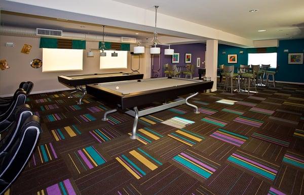 Campus Suites 24 hour game room