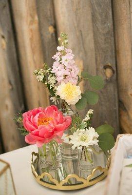 guest book florals