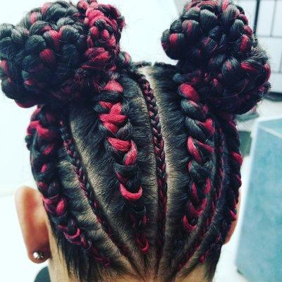 Extension braids