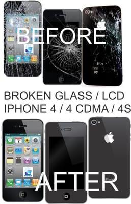 Broken Iphone 4