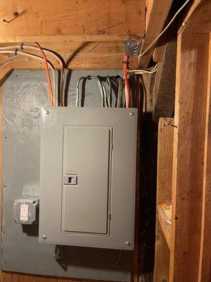 Old saybrook 100amp panel swap out