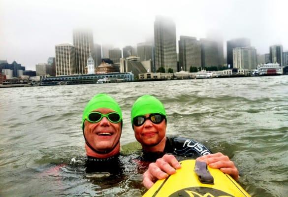 On a Bridge to Bridge swim, 2014