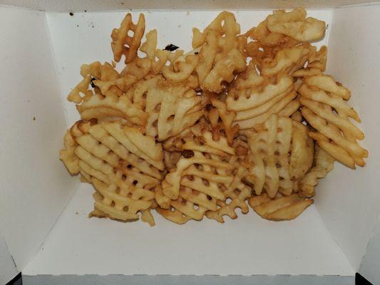 Waffle fries