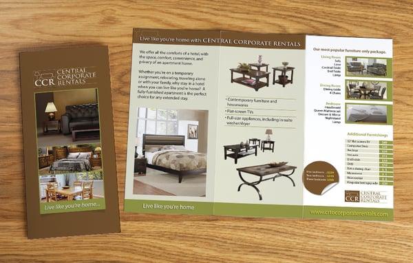 Brochure by Queen B Marketing