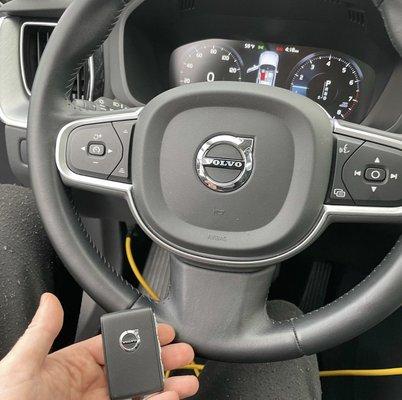 Volvo key fob replacement