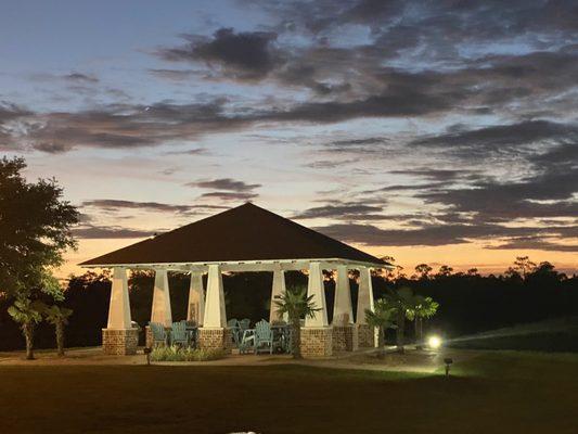 Riverside gazebo