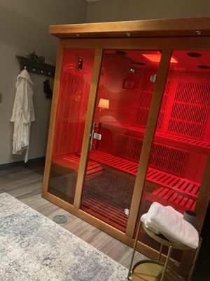 We offer Infrared Sauna services! Packages and memberships are available. The IR Sauna is complimentary with spa services.