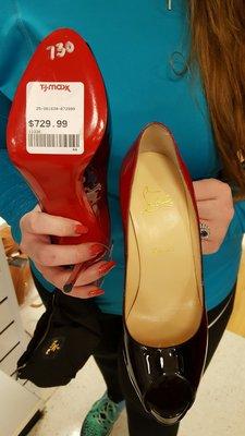 Louboutin shoes sold here