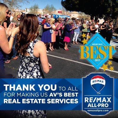 Voted AV's Best Real Estate Services