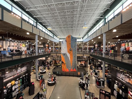 Atrium featuring Climbing wall