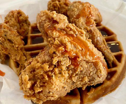 Chicken and Waffles