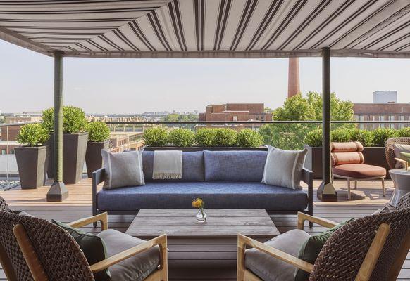 Set against the capital's iconic skyline, CUT Above is the ideal destination for al fresco entertaining.