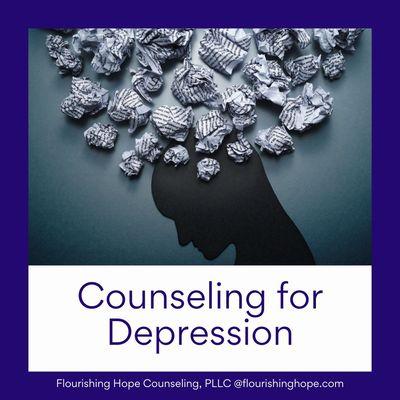 Depression counseling. Flourishing Hope Counseling, Kingsville, Texas