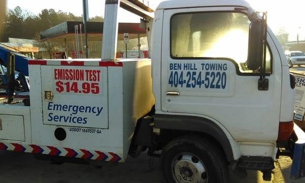 Ben Hill Towing 404-254-5220