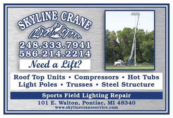 Our Sister Company, Skyline Crane