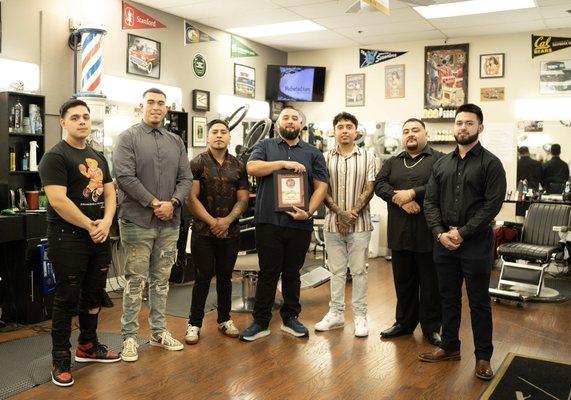 Voted Best Barbershop in Sonoma County 2021